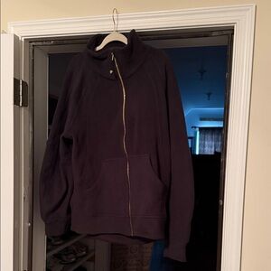 Lululemon full-Zip oversized Pullover Sweatshirt. Medium/Large. Fleece